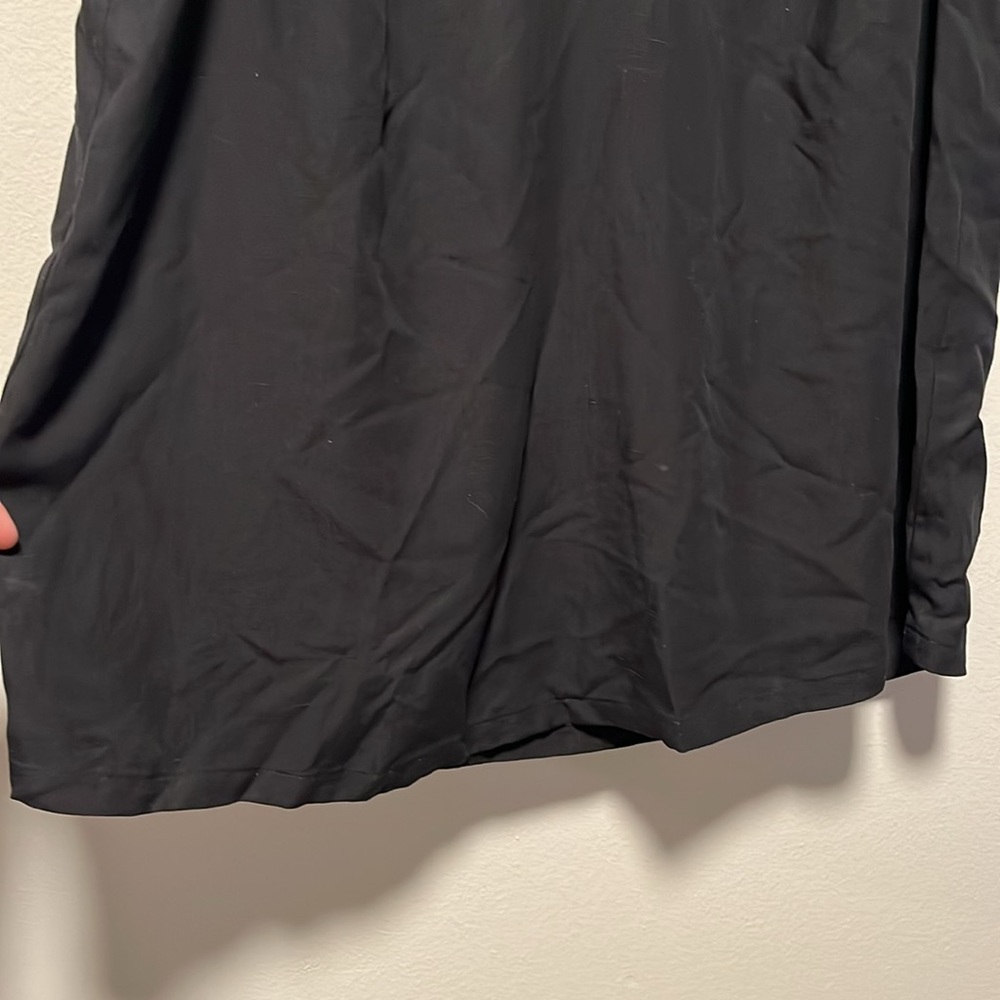 HATCH Maternity Black Sleeveless V-Neck Tencel/Linen Top, Size 0 (XS) - Picture 3 of 7